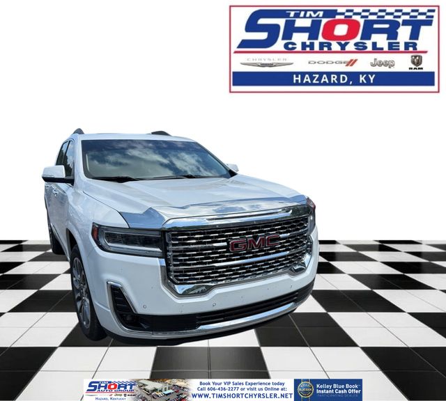 White Frost Tricoat 2022 GMC Acadia SUV / Crossover Four-Wheel Drive 9-Speed Automatic