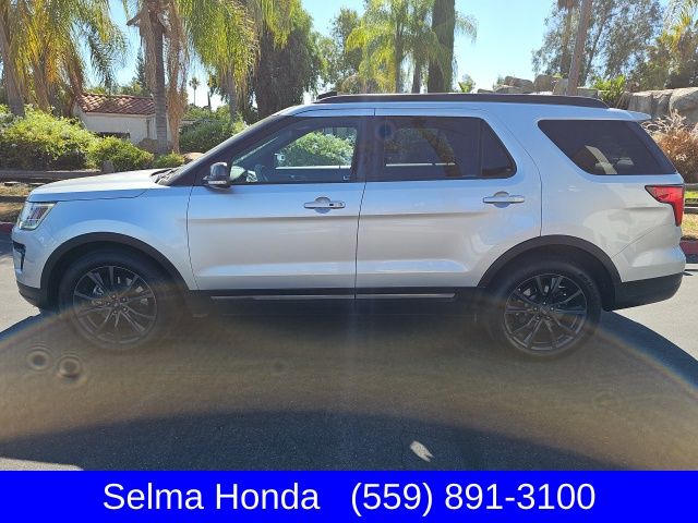 Ingot Silver 2018 Ford Explorer SUV / Crossover Front-Wheel Drive 6-Speed Automatic