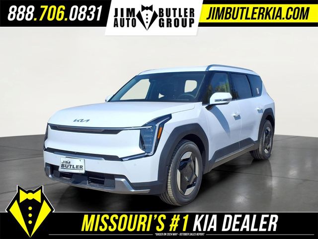 Glacial White Pearl 2026 Kia EV9 SUV / Crossover All-Wheel Drive 1-Speed Automatic