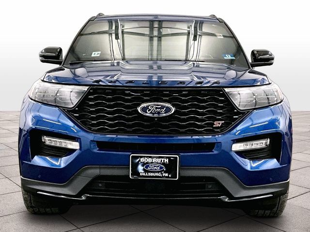 2020 Ford Explorer ST Blue at Klick Lewis Buick Chevrolet
