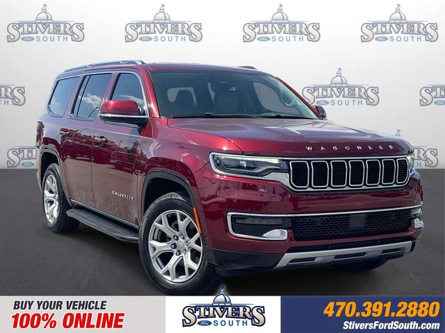 Velvet Red Pearlcoat 2022 Jeep Wagoneer Series II 4WD SUV / Crossover Four-Wheel Drive 8-Speed Automatic