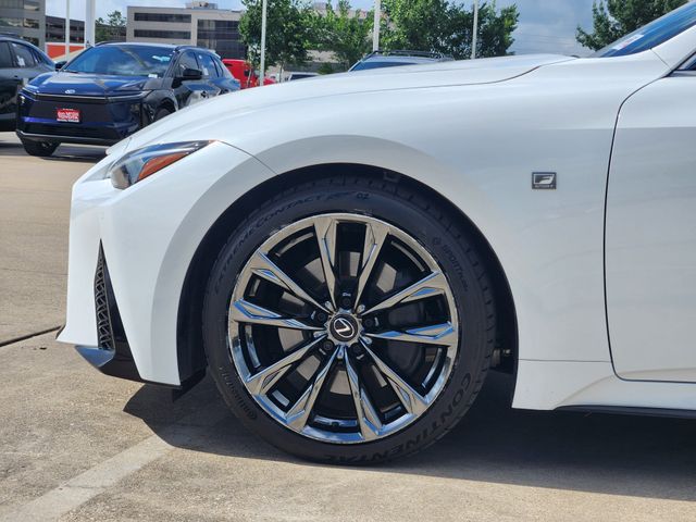 2024 Lexus IS 350 F SPORT White at Westside Lexus