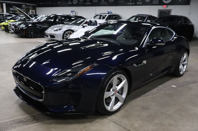 Blue 2020 Jaguar F-TYPE P300 Coupe RWD Coupe Rear-Wheel Drive