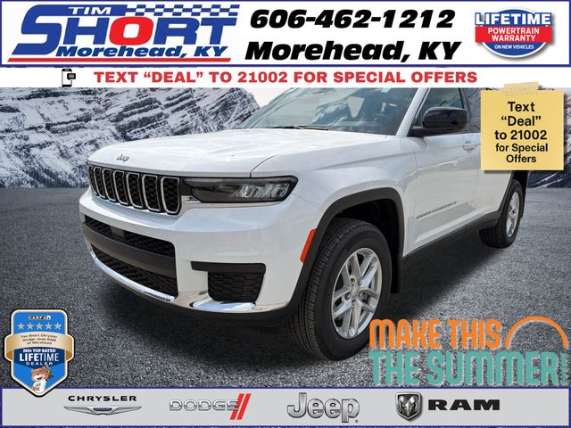Bright White Clearcoat 2026 Jeep Grand Cherokee L Laredo 4WD SUV / Crossover Four-Wheel Drive 8-Speed Automatic