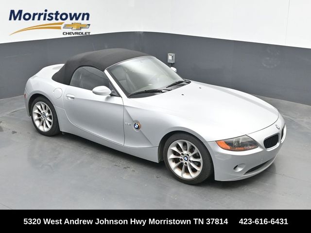 Sterling Gray Metallic 2003 BMW Z4 2.5i Roadster RWD Convertible Rear-Wheel Drive 5-Speed Manual