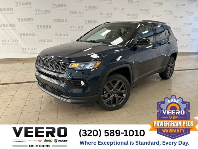 Fathom Blue Pearl Coat 2026 Jeep Compass SUV / Crossover Four-Wheel Drive 8-Speed Automatic