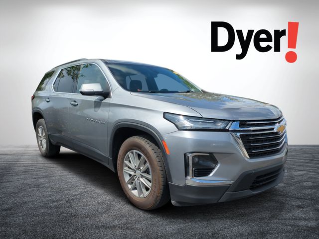 Sterling Gray Metallic 2023 Chevrolet Traverse SUV / Crossover Four-Wheel Drive 9-Speed Automatic