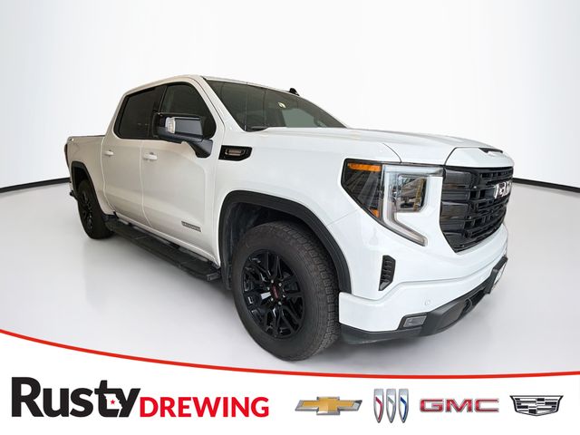 Summit White 2026 GMC Sierra 1500 Elevation Crew Cab 4WD Pickup Truck Four-Wheel Drive Automatic