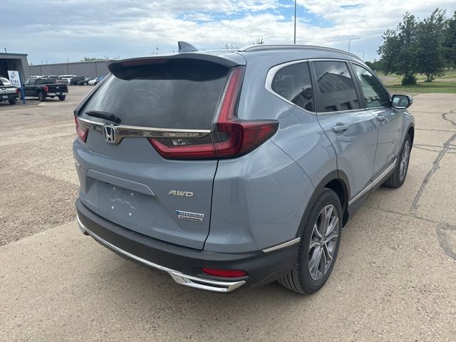 2022 Gray Honda CR-V Hybrid Touring AWD SUV