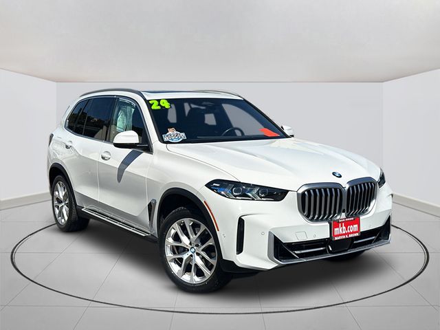 Alpine White 2024 BMW X5 SUV / Crossover Rear-Wheel Drive 8-Speed Automatic