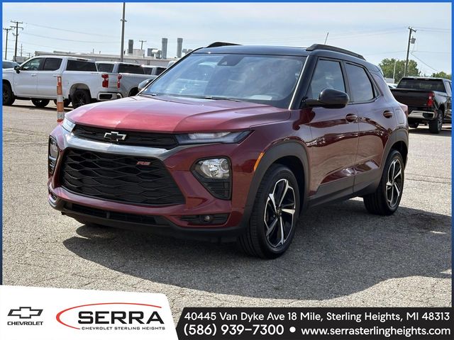 Red (Crimson) 2023 Chevrolet Trailblazer SUV / Crossover Front-Wheel Drive Continuously Variable Transmission