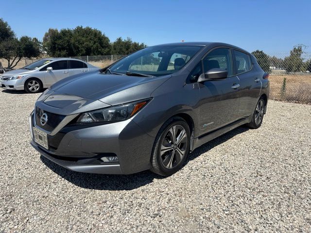 Gray (Gun Metallic) 2018 Nissan LEAF Hatchback Front-Wheel Drive Automatic