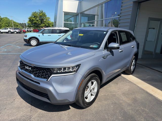 2023 Kia Sorento LX Silver at Rafferty Subaru