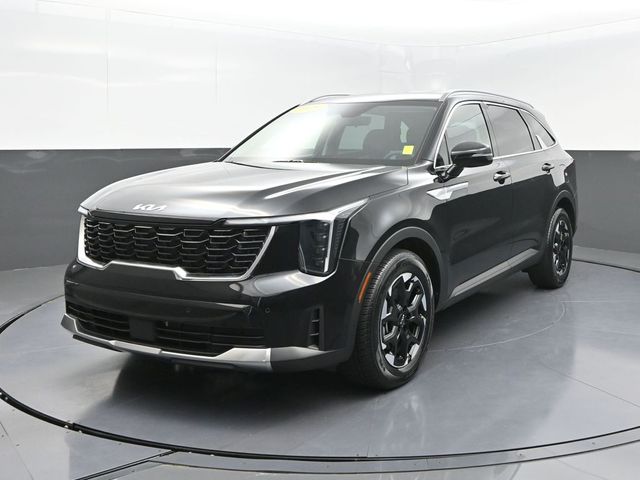 Ebony Black 2025 Kia Sorento SUV / Crossover Front-Wheel Drive 8-Speed Automatic