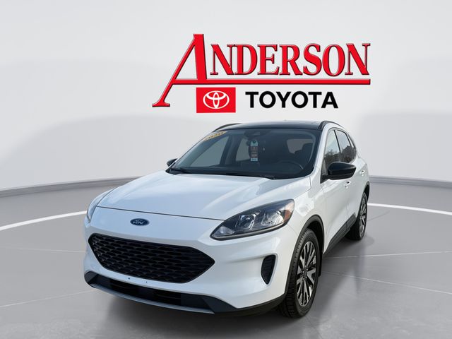 White 2020 Ford Escape Hybrid SUV / Crossover All-Wheel Drive Continuously Variable Transmission