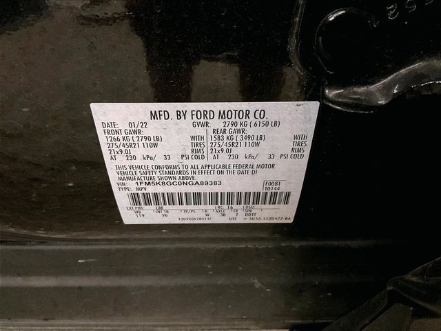 2022 Ford Explorer ST Black at Bob Ruth Ford