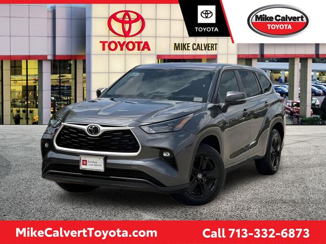 Magnetic Gray Metallic 2025 Toyota Highlander SUV / Crossover Front-Wheel Drive 8-Speed Automatic