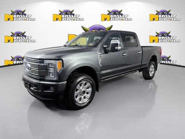 Gray 2018 Ford F-250 Super Duty Pickup Truck Four-Wheel Drive 6-Speed Automatic