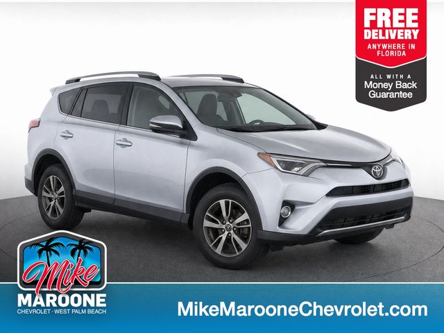 Silver Sky Metallic 2018 Toyota RAV4 SUV / Crossover Front-Wheel Drive 6-Speed Automatic