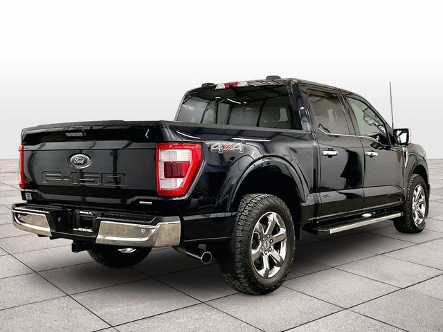 2022 Ford F-150 Lariat Blue at Luther Ford