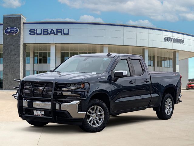 Blue Metallic 2020 Chevrolet Silverado 1500 Pickup Truck Four-Wheel Drive 8-Speed Automatic