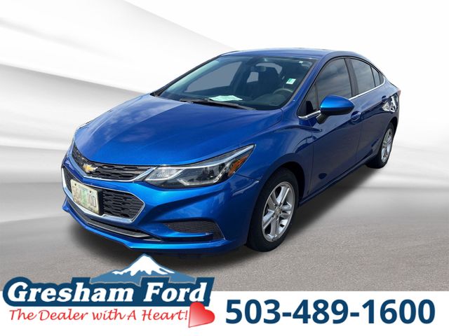 Kinetic Blue Metallic 2017 Chevrolet Cruze Sedan Front-Wheel Drive 6-Speed Automatic