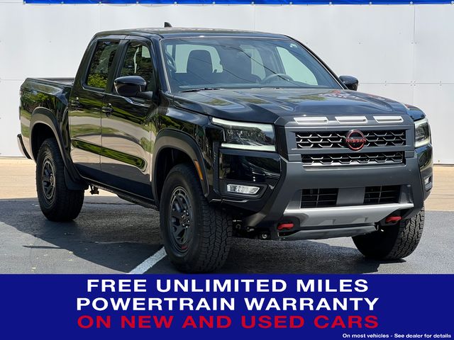 Super Black 2026 Nissan Frontier PRO-4X Crew Cab 4WD Pickup Truck Four-Wheel Drive 9-Speed Automatic Overdrive