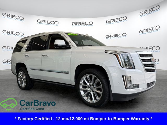 Crystal White Tricoat 2020 Cadillac Escalade SUV / Crossover Rear-Wheel Drive