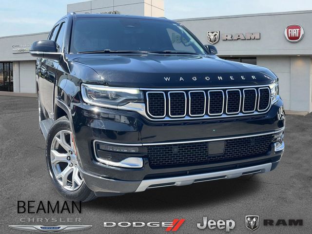 Diamond Black Crystal Pearlcoat 2022 Jeep Wagoneer Series II RWD SUV / Crossover 4X2 8-Speed Automatic