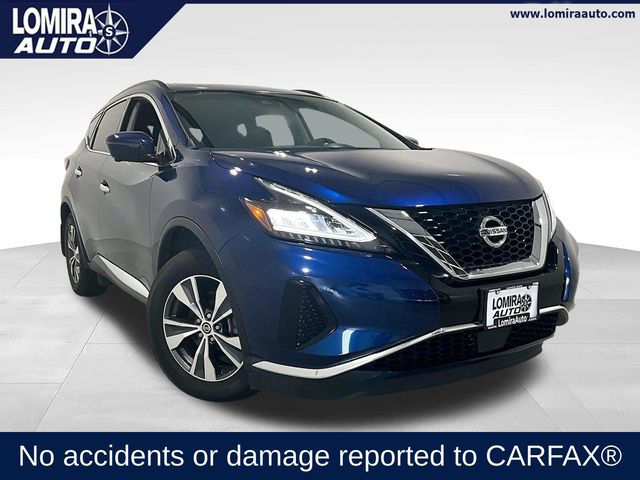 Deep Blue Pearl 2021 Nissan Murano SUV / Crossover All-Wheel Drive Continuously Variable Transmission