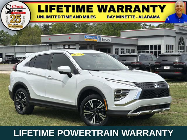 White 2023 Mitsubishi Eclipse Cross SE S-AWC SUV / Crossover All-Wheel Drive Continuously Variable Transmission