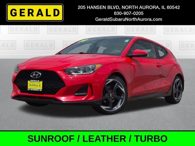 Racing Red 2020 Hyundai Veloster Coupe Front-Wheel Drive Automatic