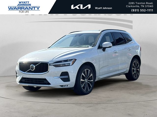 Ice White 2022 Volvo XC60 SUV / Crossover Front-Wheel Drive Automatic