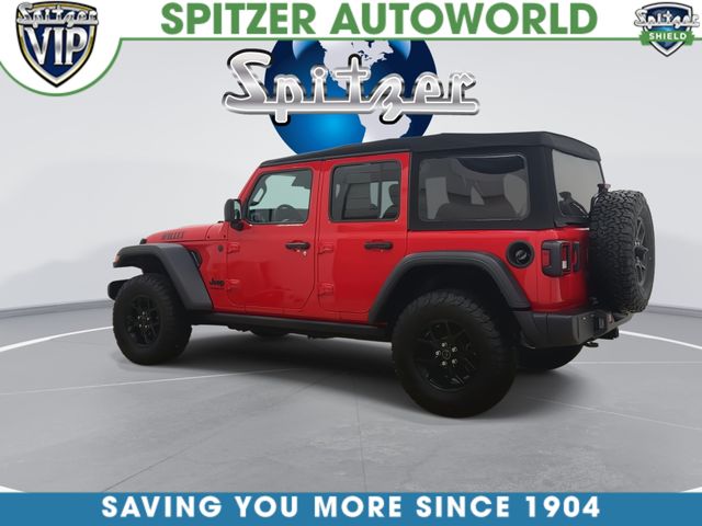 Certified Used 2024 Red Jeep Willys image 2