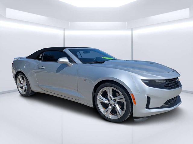 Silver Ice Metallic 2019 Chevrolet Camaro Convertible Rear-Wheel Drive 8-Speed Automatic