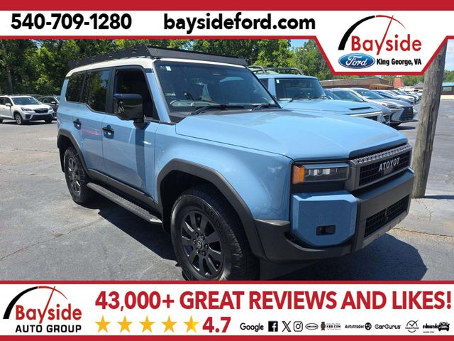 Blue / Gray 2025 Toyota Land Cruiser SUV / Crossover Four-Wheel Drive 8-Speed Automatic
