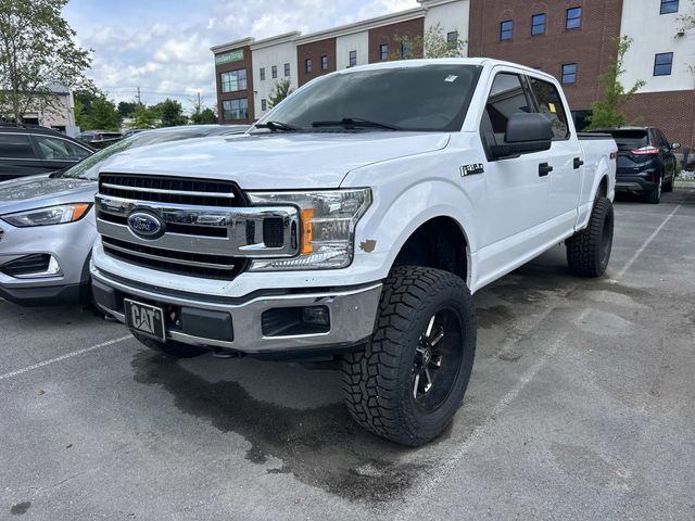 White 2018 Ford F-150 Pickup Truck Four-Wheel Drive Automatic