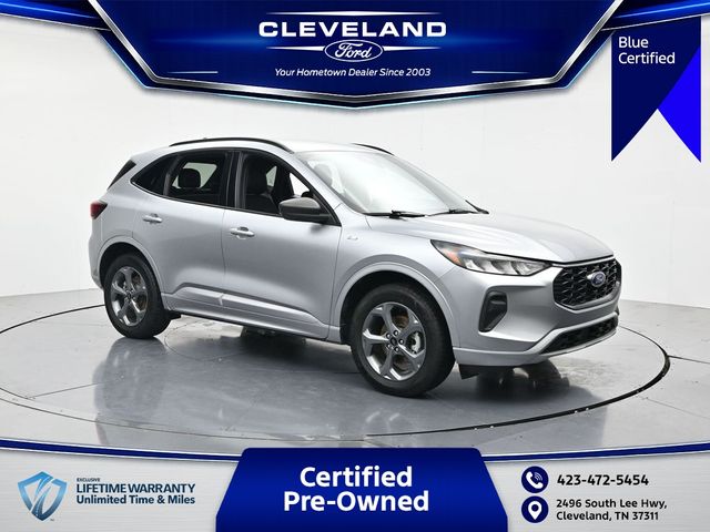 Silver Metallic 2024 Ford Escape SUV / Crossover All-Wheel Drive 8-Speed Automatic