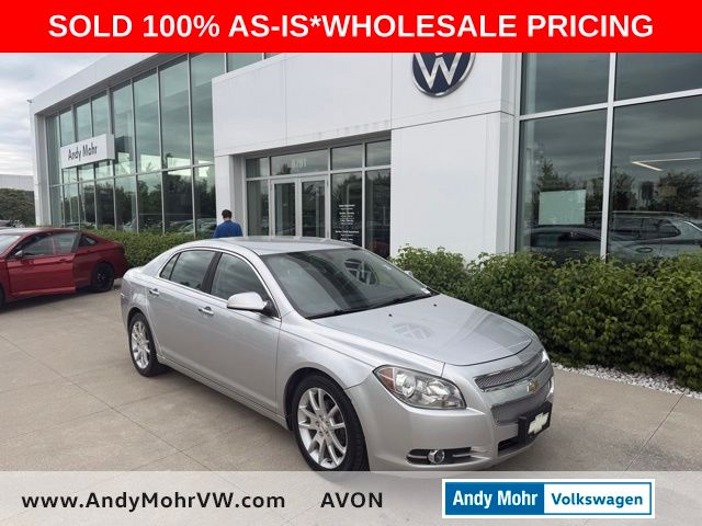 Silver Ice Metallic 2010 Chevrolet Malibu Sedan Front-Wheel Drive 6-Speed Automatic Overdrive