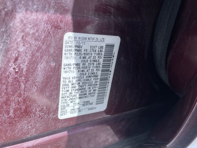 Used 2012 Nissan Murano For Sale in Livonia, MI