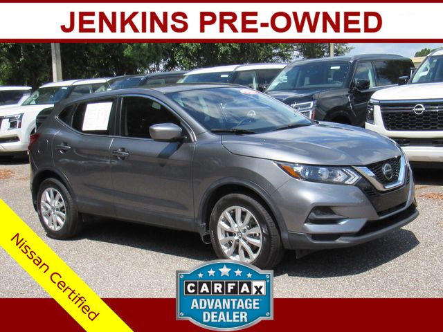 Gray (Gun Metallic) 2022 Nissan Rogue Sport SUV / Crossover Front-Wheel Drive Continuously Variable Transmission