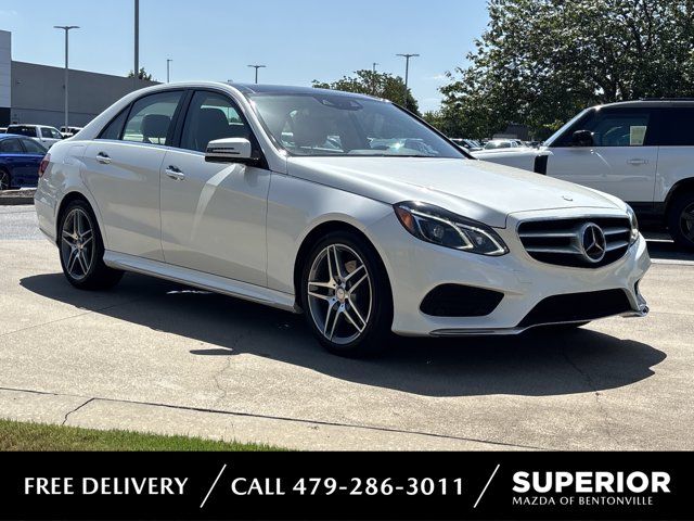 Polar White 2016 Mercedes-Benz E-Class Sedan All-Wheel Drive 7-Speed Automatic