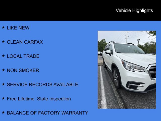 2022 Subaru Ascent Limited White at Rafferty Subaru