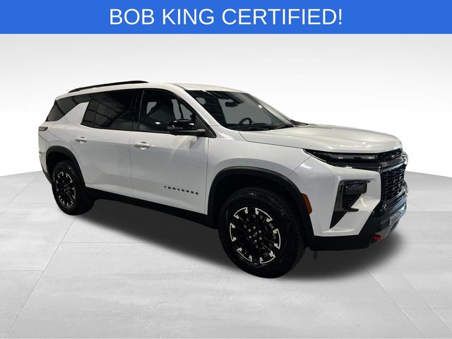 2026 Chevrolet Traverse Z71 White at Bob Mills Chevrolet