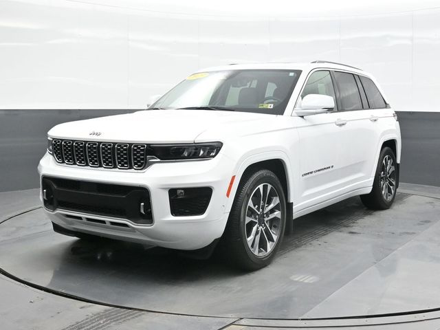 Bright White Clearcoat 2023 Jeep Grand Cherokee Overland 4WD SUV / Crossover Four-Wheel Drive 8-Speed Automatic