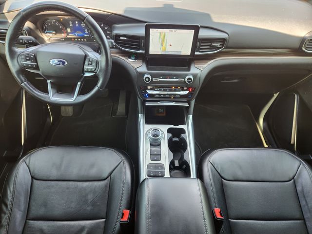 2020 Ford Explorer Limited Silver at Shottenkirk Kia Fort Bend