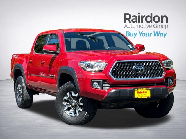 Barcelona Red Metallic 2019 Toyota Tacoma Pickup Truck Four-Wheel Drive 6-Speed Automatic