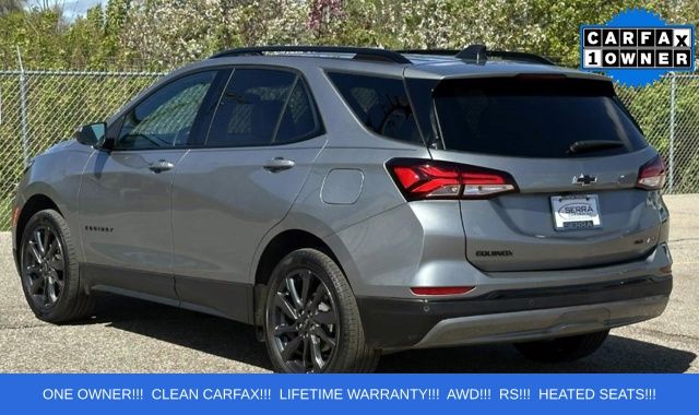 Sterling Gray Metallic 2024 Chevrolet Equinox RS with 1RS AWD SUV / Crossover Four-Wheel Drive 6-Speed Automatic Overdrive