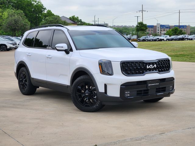 Glacial White Pearl 2024 Kia Telluride SX-Prestige X-Pro AWD SUV / Crossover All-Wheel Drive 8-Speed Automatic