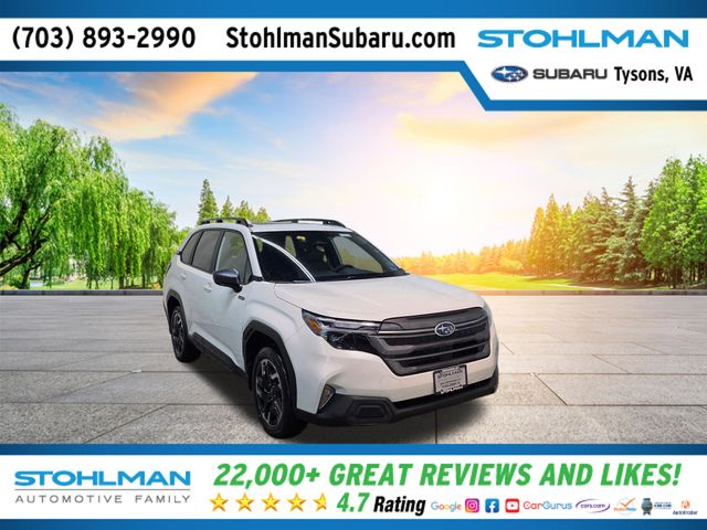 Crystal White Pearl 2026 Subaru Forester Hybrid Limited AWD SUV / Crossover All-Wheel Drive Continuously Variable Transmission
